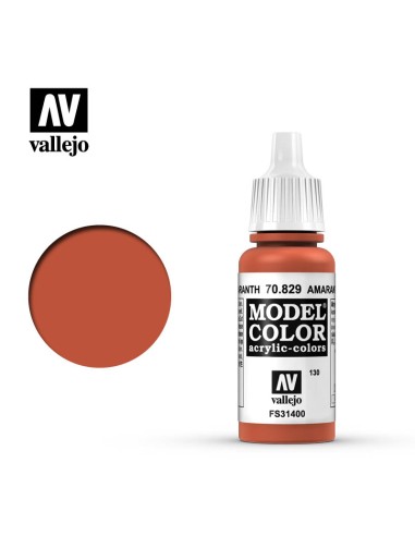 Vallejo Model Color 17 ml: Rojo amarath