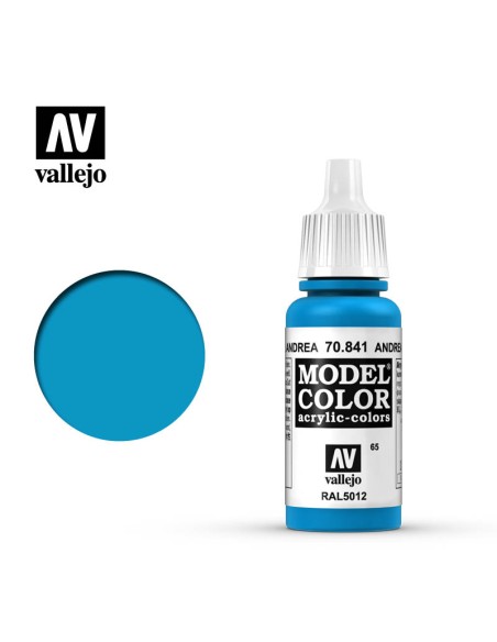 Vallejo Model Color 17 ml: Azul andrea  - 1