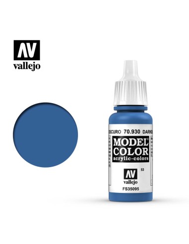 Vallejo Model Color 17 ml: Azul oscuro