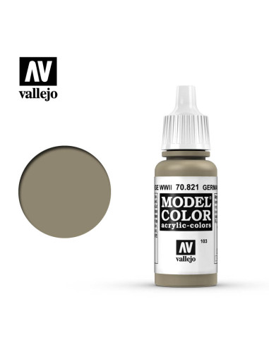 Vallejo Model Color 17 ml: Camuflaje alemán beige WWII