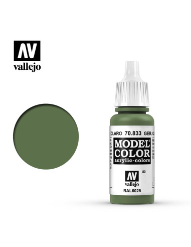 Vallejo Model Color 17 ml: Camuflaje alemán verde claro