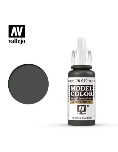 Vallejo Model Color 17 ml: camuflaje alemán verde oscuro