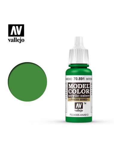 Vallejo Model Color 17 ml: Verde medio