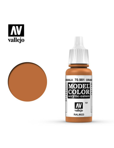 Vallejo Model Color 17 ml: Marrón naranja