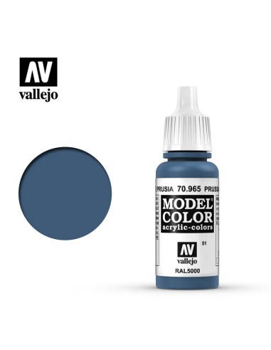 Vallejo Model Color 17 ml: Azul de Prusia
