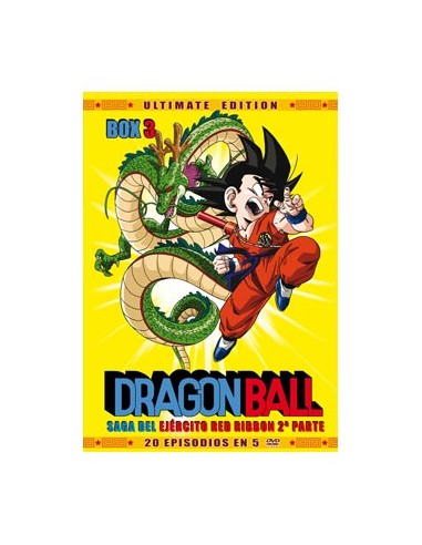  DRAGON BALL BOX 2 (5 DVD): SAGA DEL EJERCITO RED RIBBON (2ª