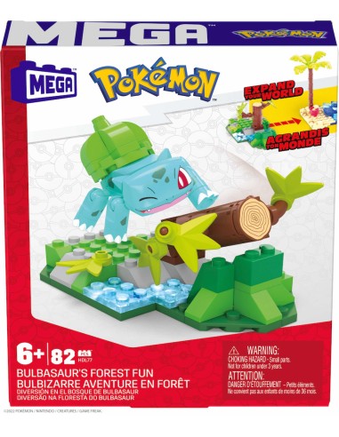Pokémon Kit de Construcción Mega Construx Bulbasaur's Forest