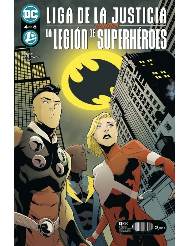 Liga de la Justicia contra la Legión de Superhéroes núm. 4 de 6