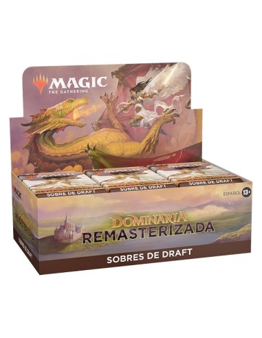 Magic: Dominaria remasterizada caja sobres de draft