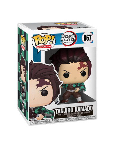 Demon Slayer Figura POP! Animation Vinyl Tanjiro Kamado 9 cm