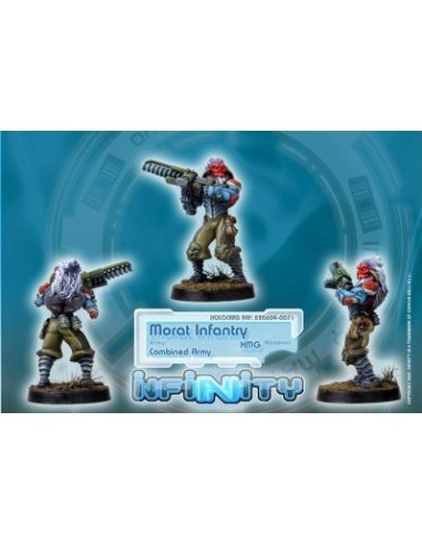 Infinity Combined Army: Morat Infantry (HMG)