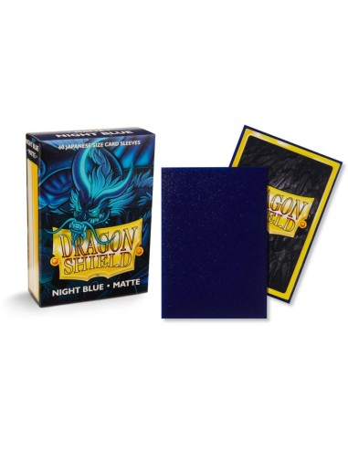 Dragon Shields: Matte Card Sleeves (60): Night Blue