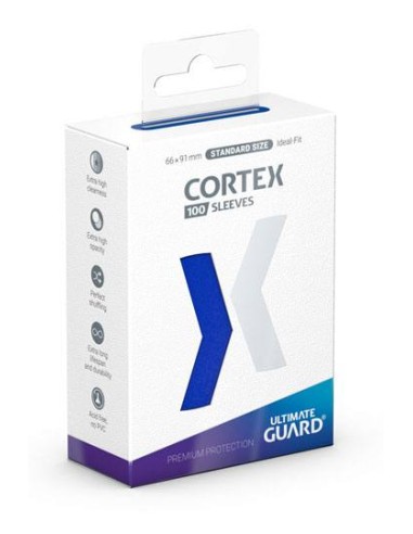 Ultimate Guard Cortex Sleeves Tamaño Estándar Azul (100)