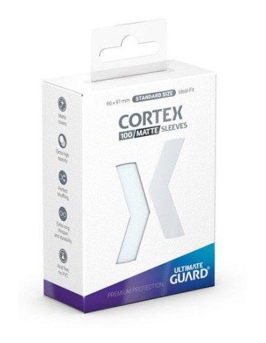 Ultimate Guard Cortex Sleeves Tamaño Estándar Transparente Mate (100)