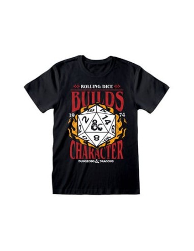 Dungeons & Dragons Camiseta Builds Character