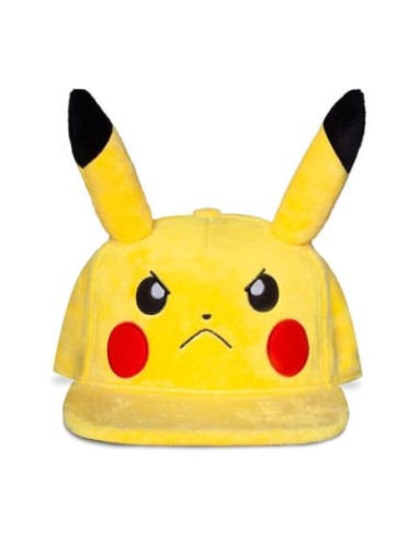 Pokémon Gorra Snapback Angry Pikachu