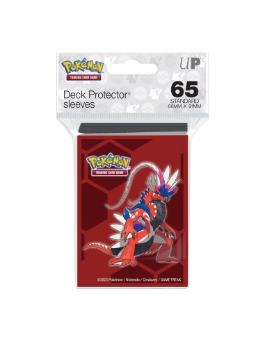 UP - Koraidon Deck Protectors for Pokémon (65 Sleeves)