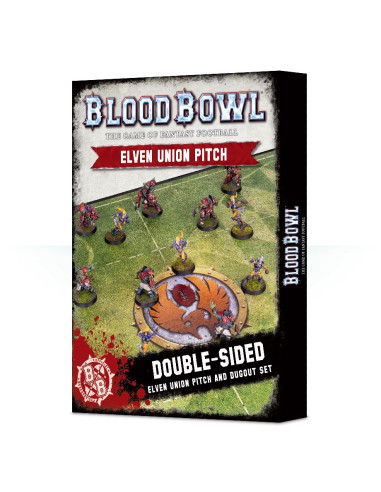 Blood Bowl: Elven Union Pitch & Dugouts