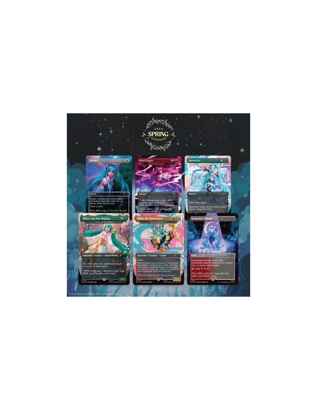 Secret Lair x Hatsune Miku: Sakura Superstar EN