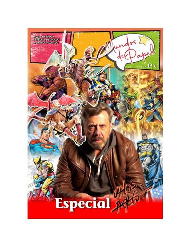 MUNDOS DE PAPEL 25. ESPECIAL CARLOS PACHECO