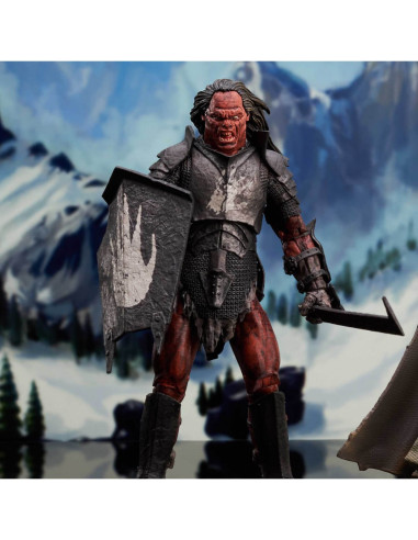 URUK-HAI ACTION FIG. 18 CM THE LORD OF THE RINGS SERIES 4 RE-RUN