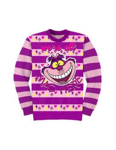 Disney Sweatshirt Jumper Alicia en el Pais de las Maravillas All Mad Here