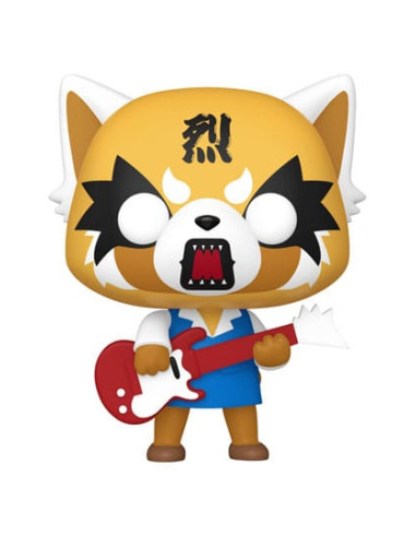 Sanrio Figura POP! Animation Vinyl Aggretsuko w/Guitar 9 cm