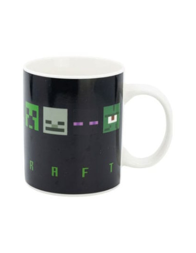 Minecraft Taza sensitiva al calor Squared Pattern 325 ml