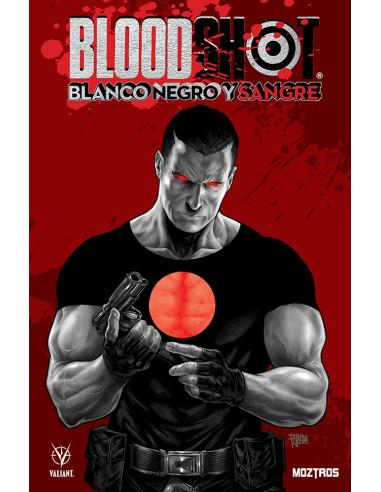 Bloodshot: blanco, negro y sangre