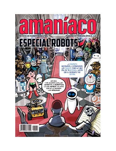 Amaniaco 54: especial robots